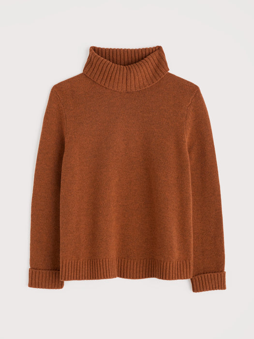 Seasalt Women's Braque Lambswool Jumper In Rusted