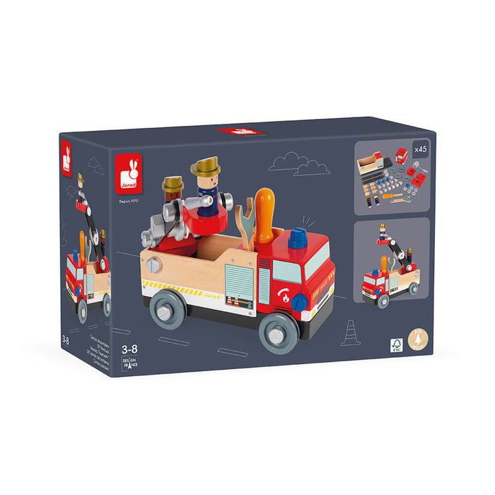 Janod Brico'kids Fire Engine