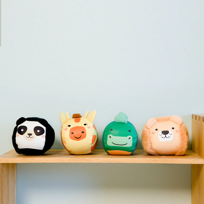 BTL Speedy Monkey Little Big Friends Set Of 4 Jungle Roly Poly Balls