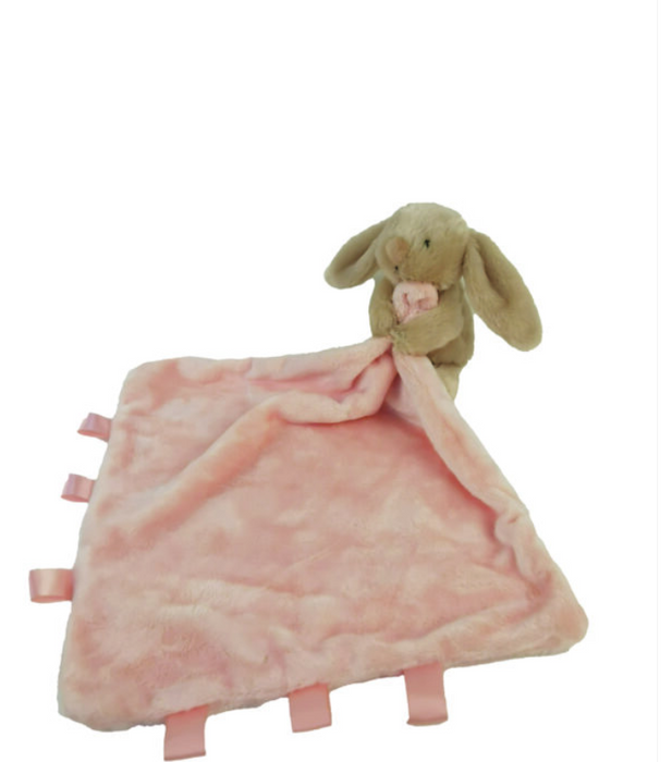 Beige Bunny Comforter Blanket