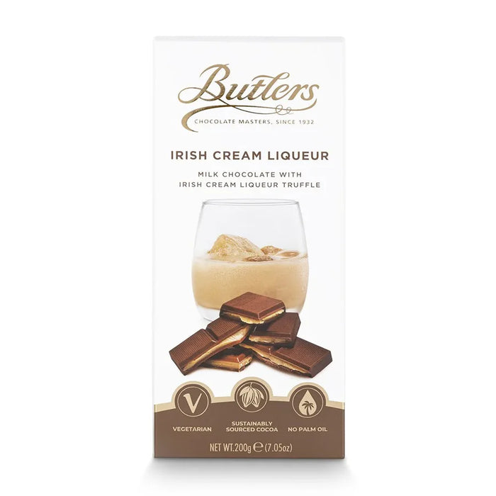 Butlers Irish Cream Liqueur Milk Chocolate Truffle Bar