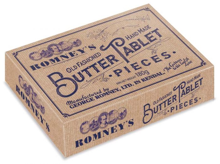 Romneys Old Fashioned Butter Tablet Box