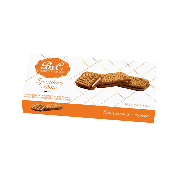 B&C Speculoos Creme Spiced Biscuits with Vanilla Cream