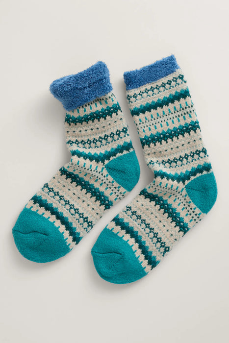 Seasalt Women's Cabin Socks - Spring Fair Emulsion