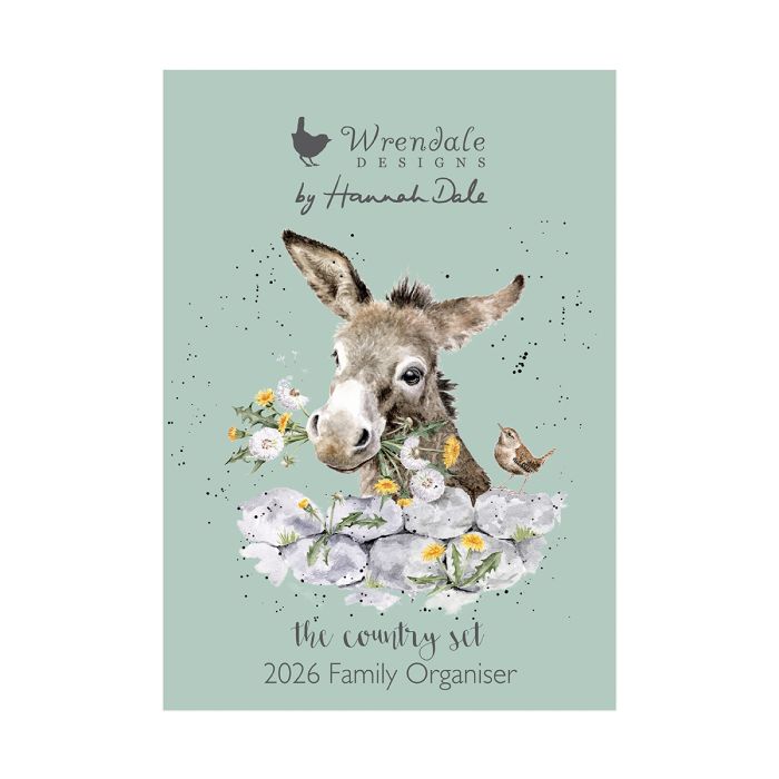 Wrendale The Country Set Family Calendar 2026