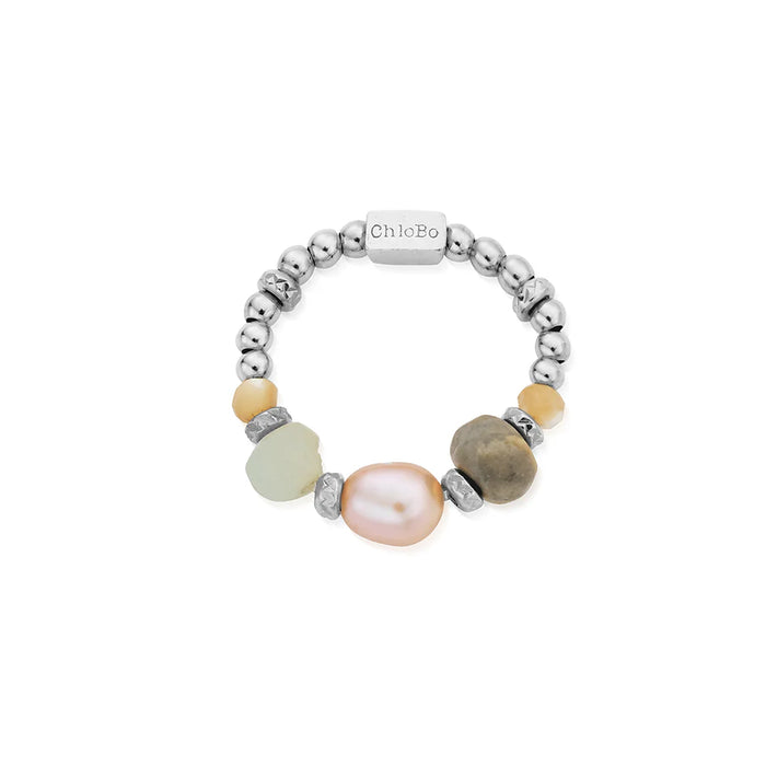 ChloBo Calming Waters Ring Silver