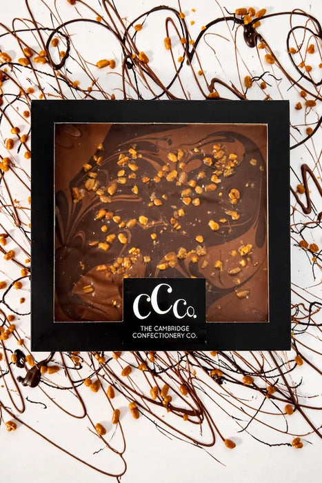 Cambridge Confectionary Co Salted Caramel Chocolate Swirl Tile
