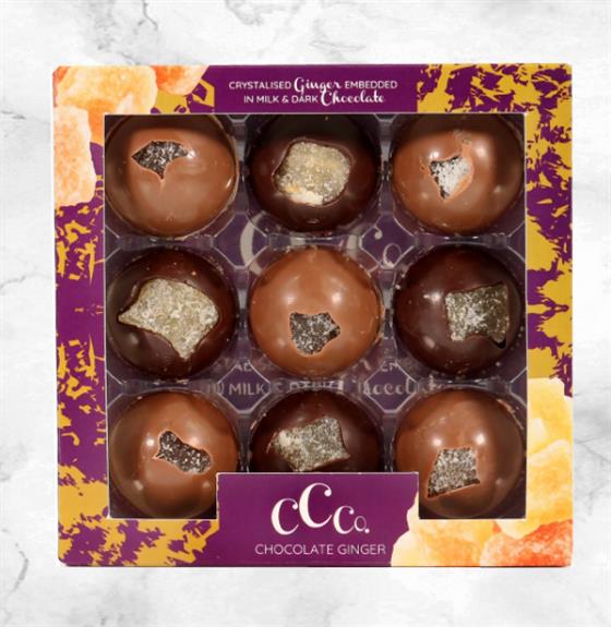 Cambridge Confectionery Co 9 Milk And Dark Chocolate Ginger Domes