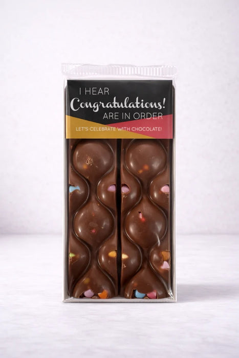 Cambridge Confectionery Company Happy Birthday Chocolate Mini Beans Barrel Bar