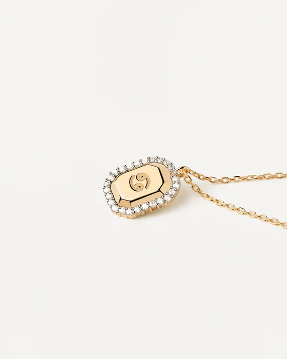 PDPAOLA Cancer Necklace Gold