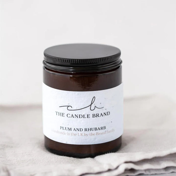 The Candle Brand Plum and Rhubarb 30 Hour Candle
