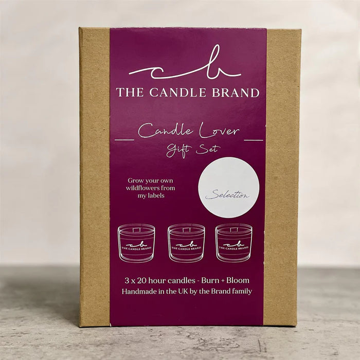 The Candle Brand Candle Lover Gift Set