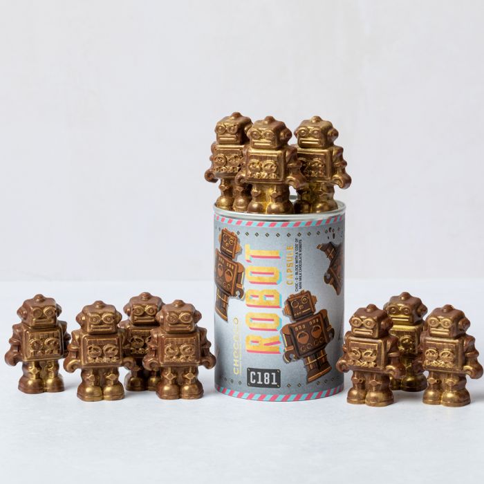 Chococo Capsule of Milk Chocolate Robots