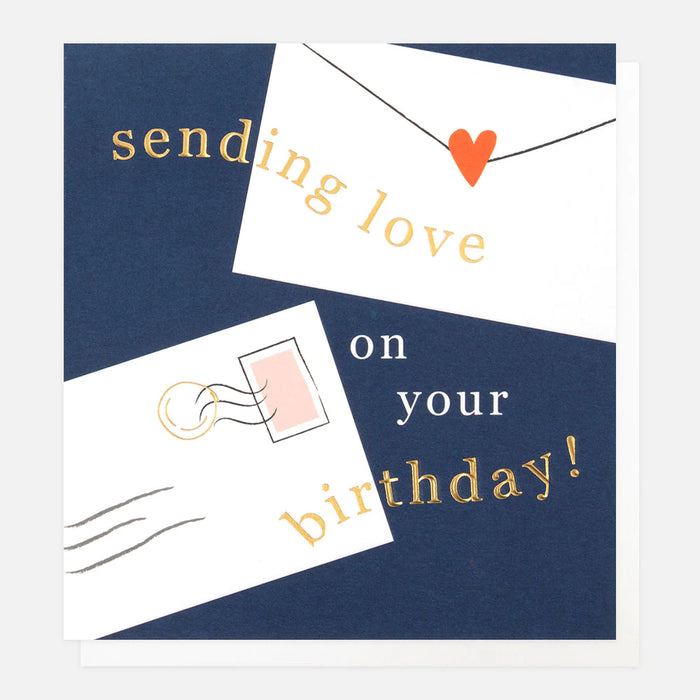 Caroline Gardner Sending Love On Your Birthday Card