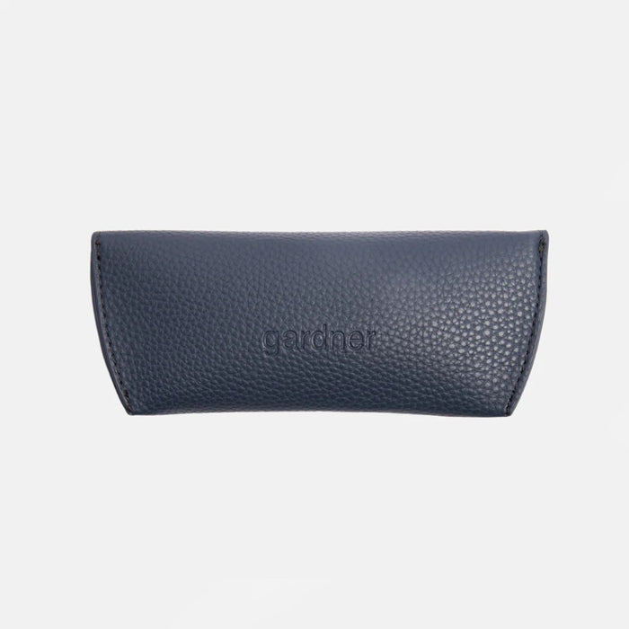 Caroline Gardner Navy Flap Glasses Case