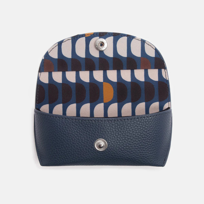 Caroline Gardner Navy Flap Glasses Case