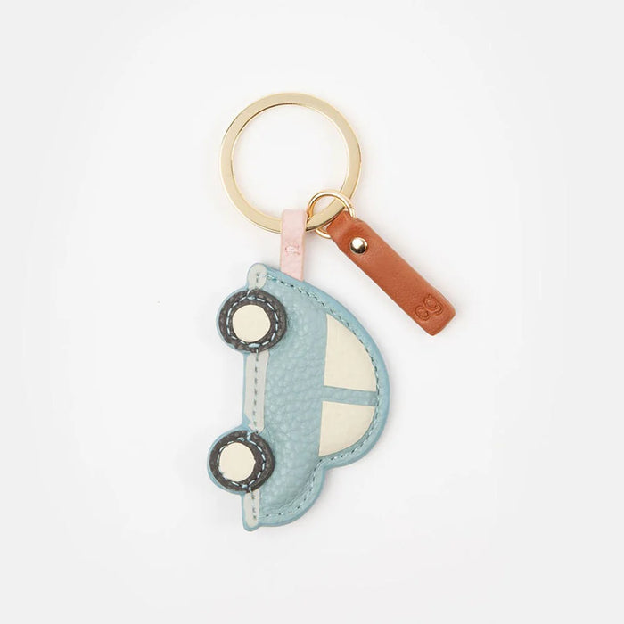 Caroline Gardner Light Blue Car Keyring