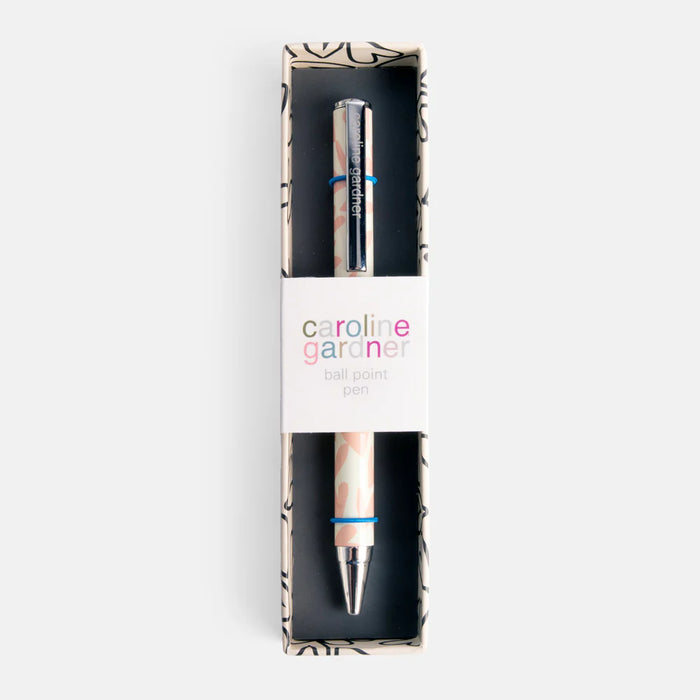 Caroline Gardner Coral Hearts Boxed Pen