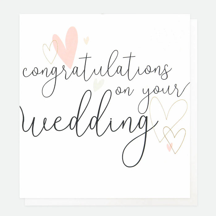 Caroline Gardner Congratulations On Your Wedding Card