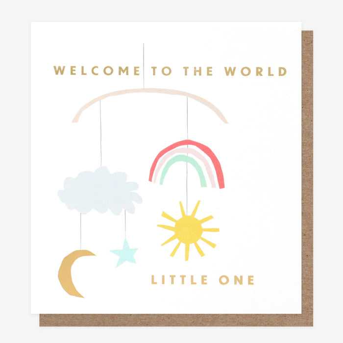 Caroline Gardner Welcome To The World New Baby Card