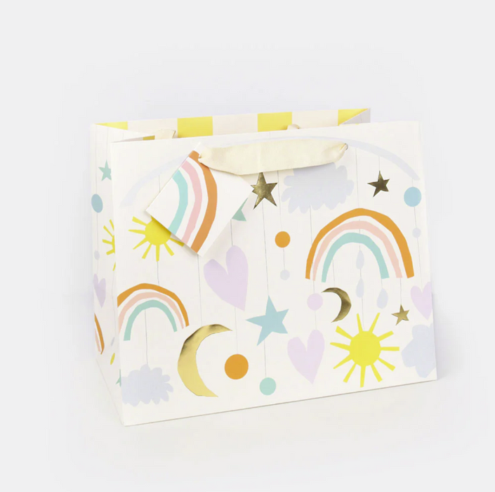 Caroline Gardner Baby Rainbow Mobile Landscape Gift Bag