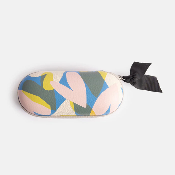 Caroline Gardner Confetti Hearts Zip Around Glasses Case