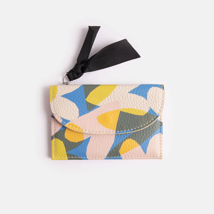 Caroline Gardner Confetti Hearts Card Holder Coin Purse