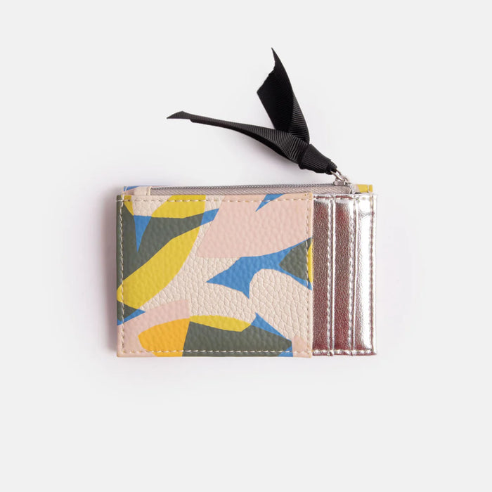 Caroline Gardner Confetti Hearts Card Holder Coin Purse