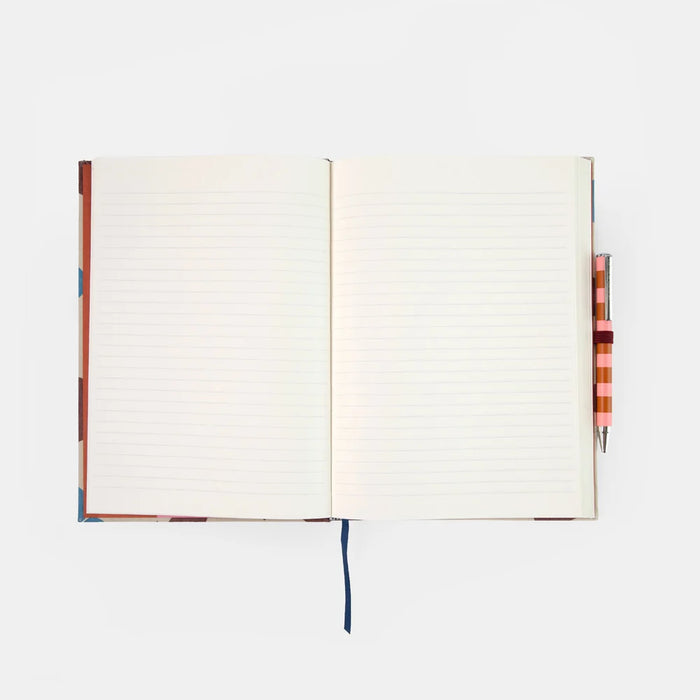 Caroline Gardner Wine Flower Casebound Notebook & Pen Set