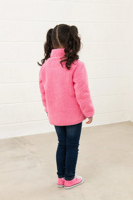 Lighthouse Cassie Fleece In Blush Pink