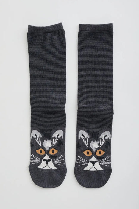 Seasalt Women's Sailor Socks Cat Coal