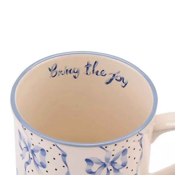 Cath Kidston Bring the Joy Mollie Mug - Blue