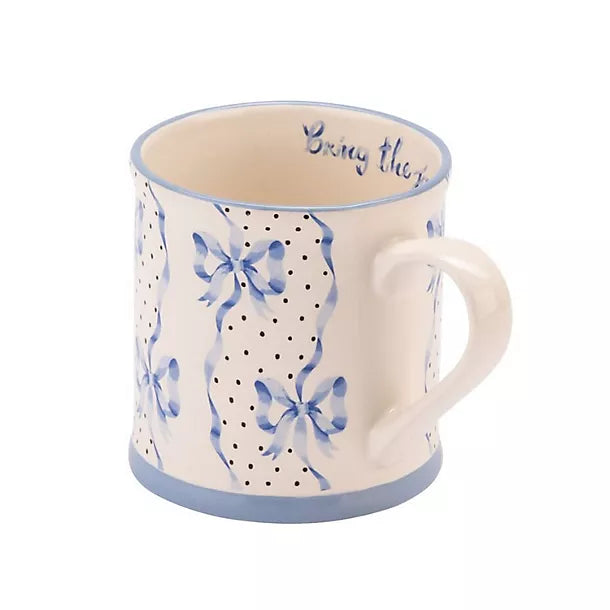 Cath Kidston Bring the Joy Mollie Mug - Blue