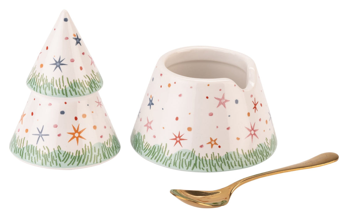 Cath Kidston Christmas Journey Tree Condiment Pot