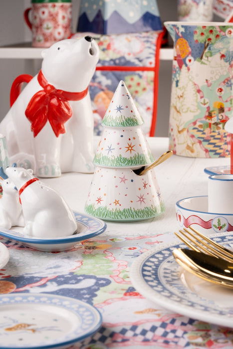 Cath Kidston Christmas Journey Tree Condiment Pot