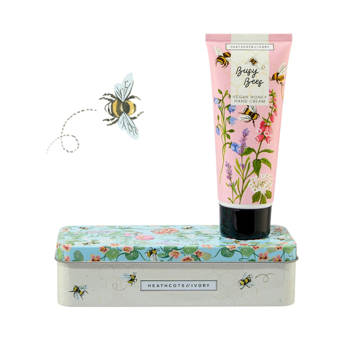 Heathcote & Ivory Busy Bees Hand Cream In Tin