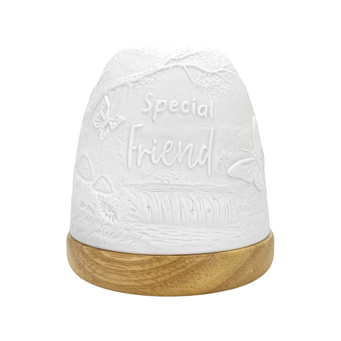 Cello Tall Tealight Dome Special Friend