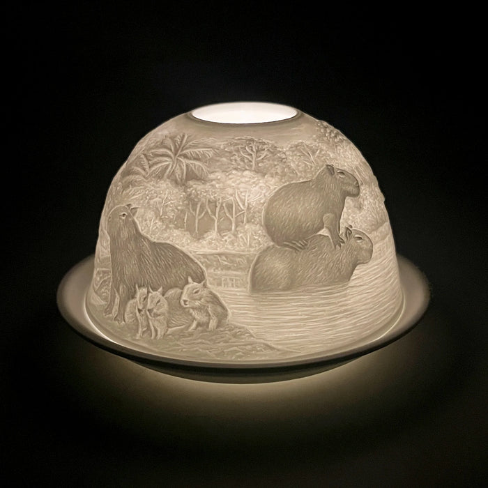 Cello World's Capybara Tealight Dome