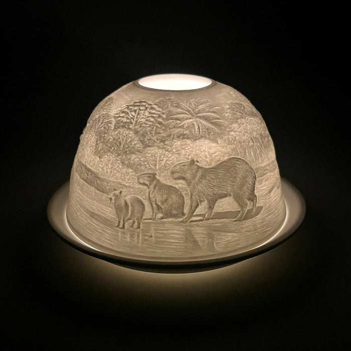 Cello World's Capybara Tealight Dome