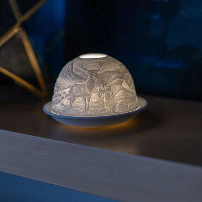Cello World's Highland Stag Tealight Dome