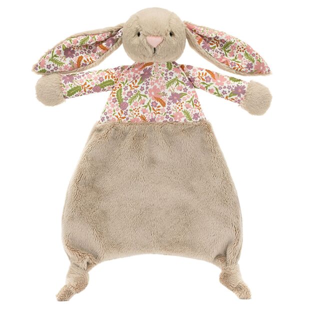 Jellycat Blossom Beige Bunny Petal Comforter