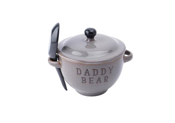 CGB Giftware Loft 'Daddy Bear' Porridge Bowl And Spoon