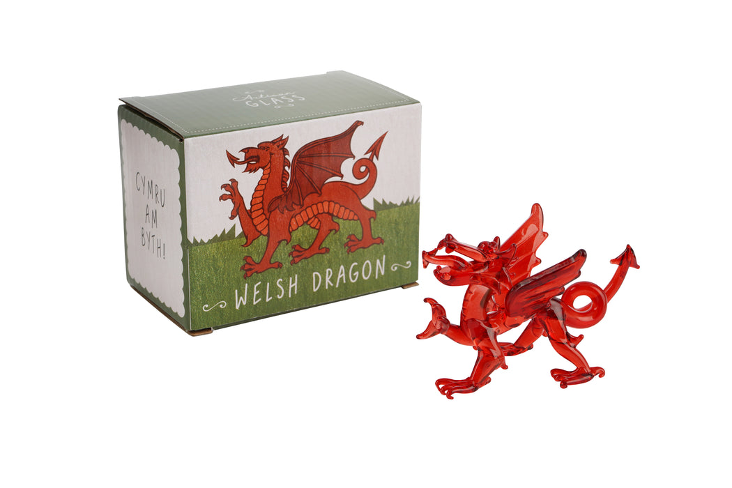 CGB Giftware Artisan Glass Welsh Dragon