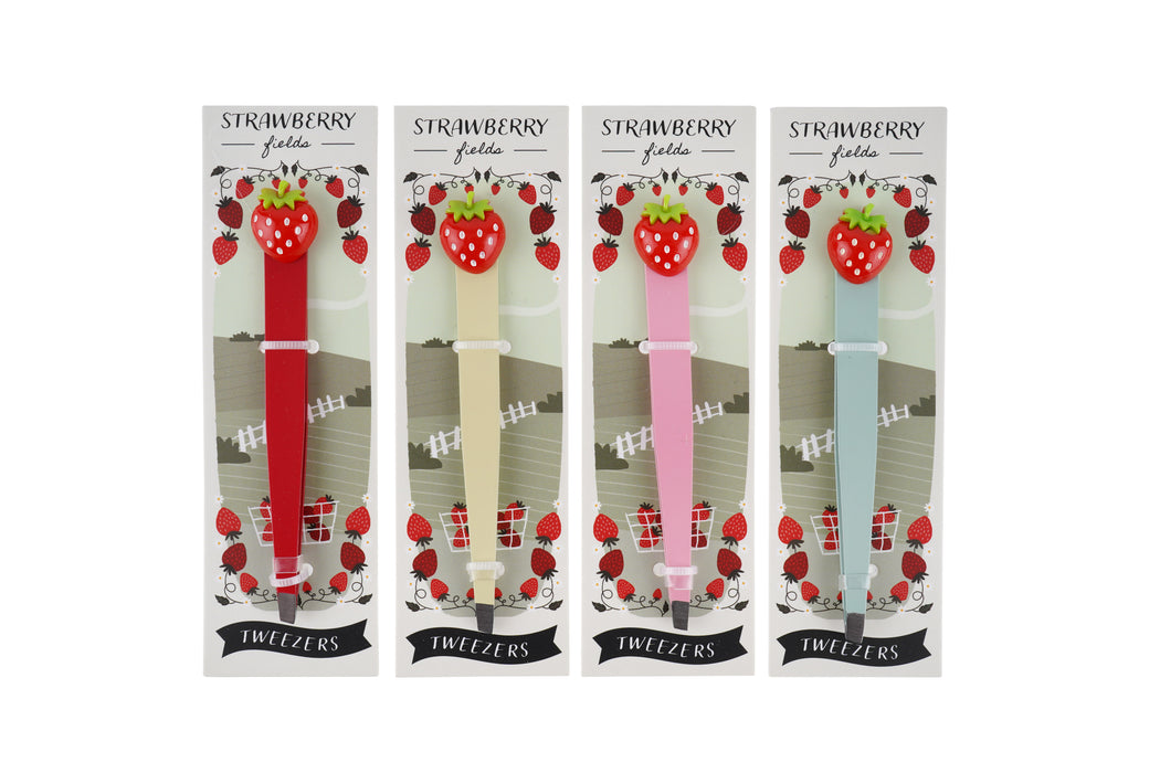 CGB Giftware Strawberry Field Tweezers