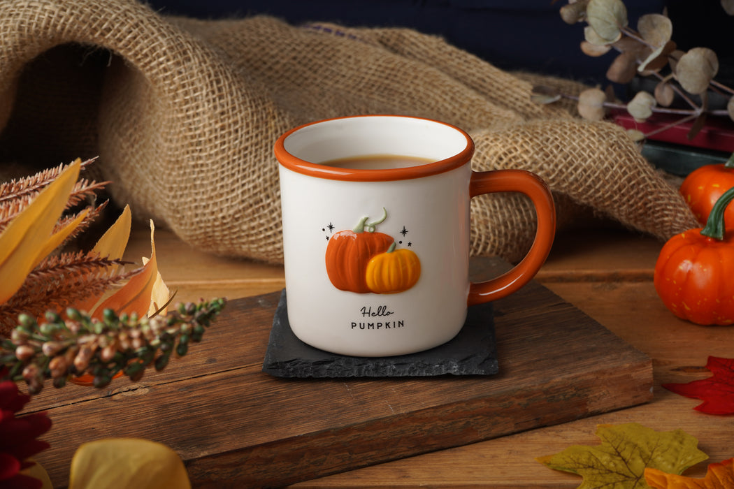 CGB Giftware Snuggle Season 'Hello Pumpkin' Stoneware Mug