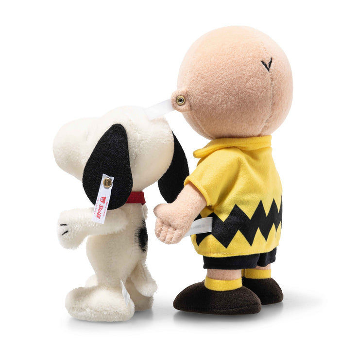 Steiff Hello I am Charlie Brown With Snoopy 75th Anniversary 21cm