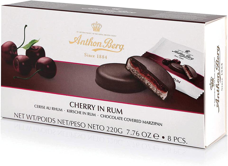 Anthon Berg Cherry In Rum Marzipan & Dark Chocolate