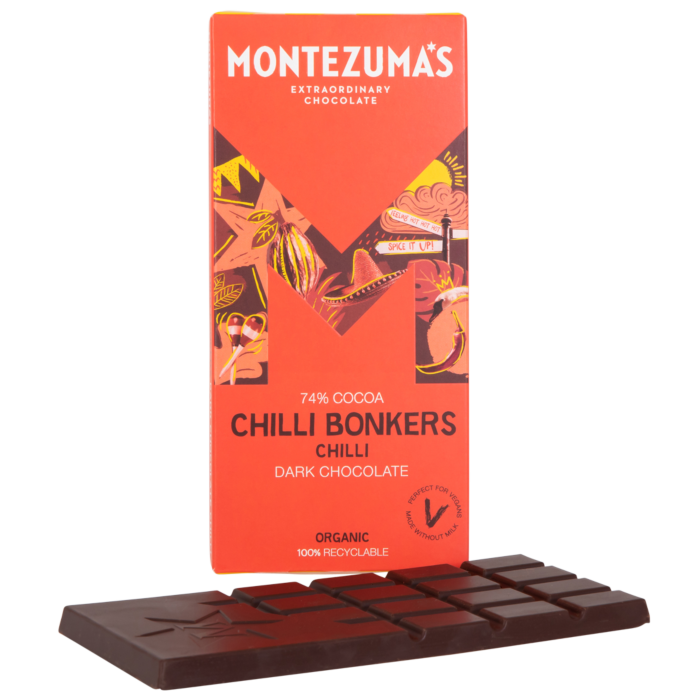 Montezuma*s Chilli Bonkers Dark Chocolate Bar