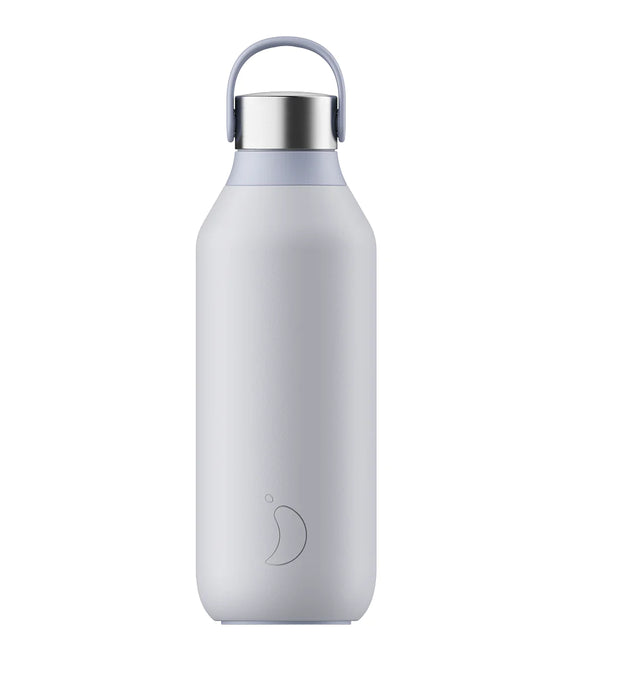 Chilly's Series 2 500ml Frost Blue Bottle