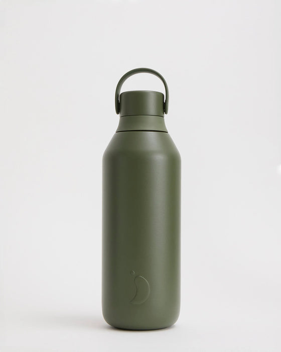 Chilly's Series 3 Cargo Green Water Bottle